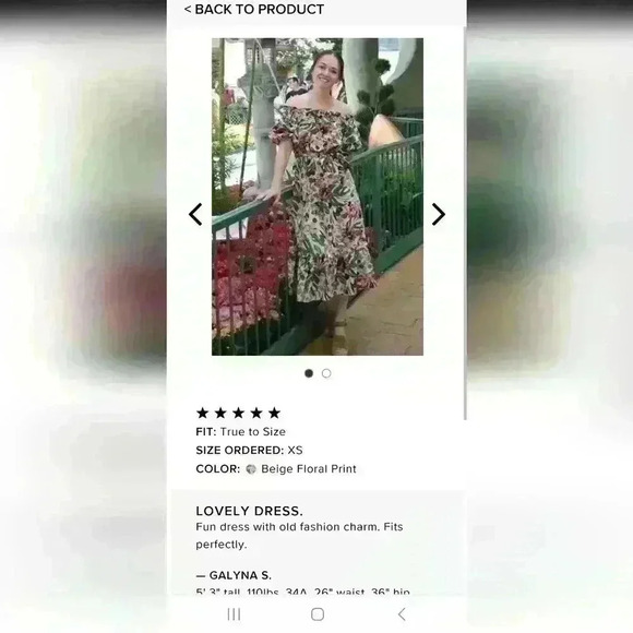 Lulu's She's the One Beige Floral Print Off-The-Shoulder Midi Dress size… - Picture 13 of 16